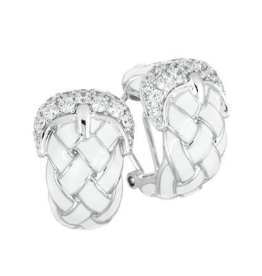 Sterling Silver Treccia Earrings