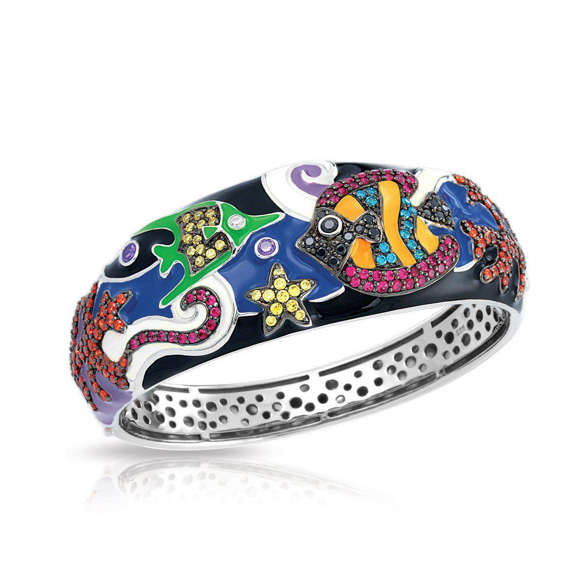 Sterling Silver Under the Sea Bangle