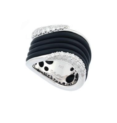 Sterling Silver Wave Ring