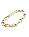 14K Yellow Gold Figaro Bracelet