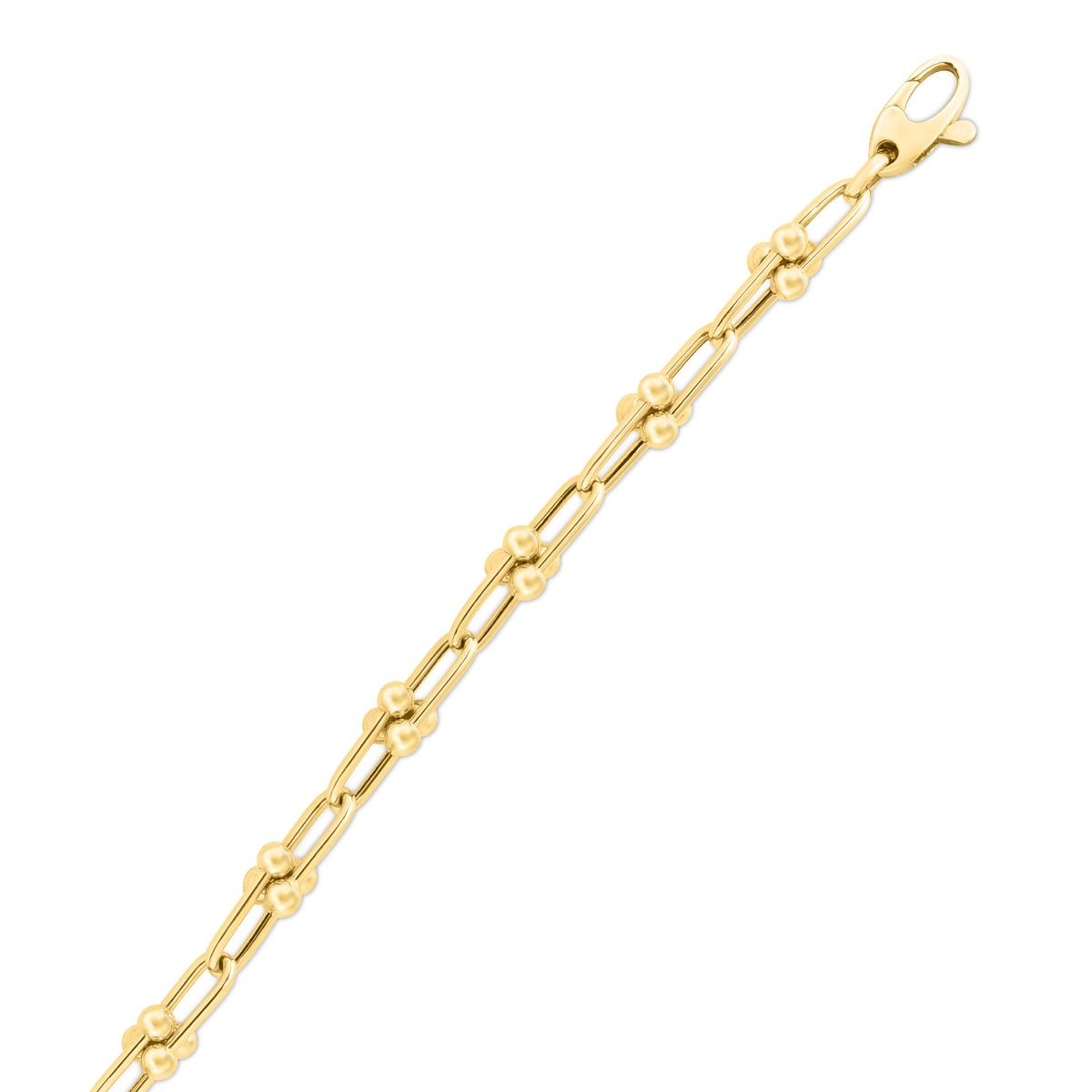 14K Yellow Gold 3mm JAX Necklace