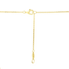 14K Yellow Gold Confetti Lariat Necklace